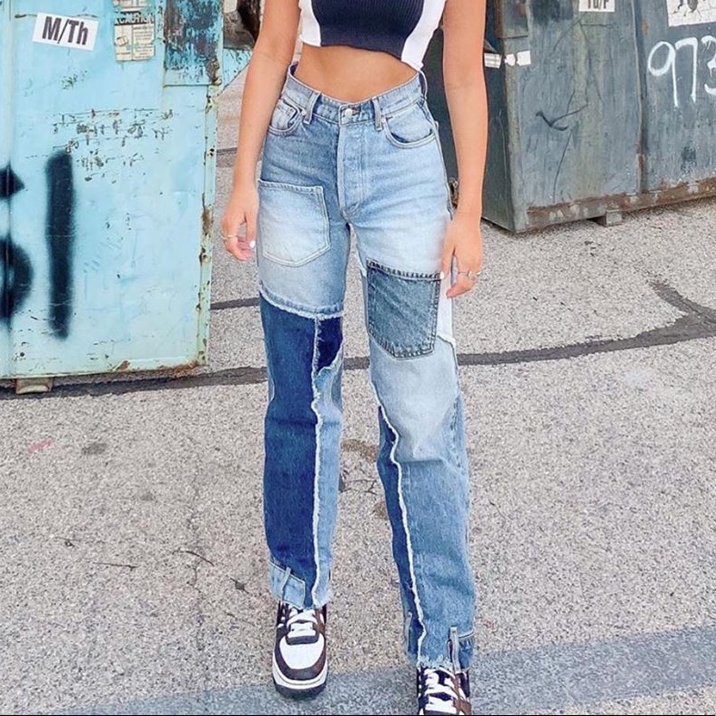 Revice Patch Work Denim